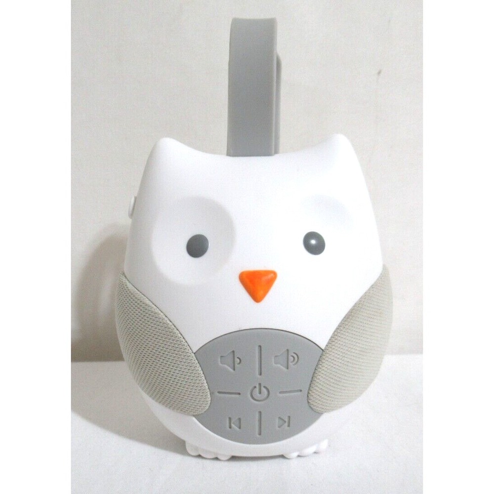 Skip Hop White Owl Music Soother Sound Machine Portable Stroller Crib Clip On